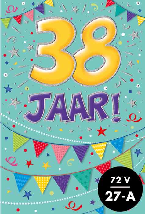 Artige | Wenskaart That Funny Age 38