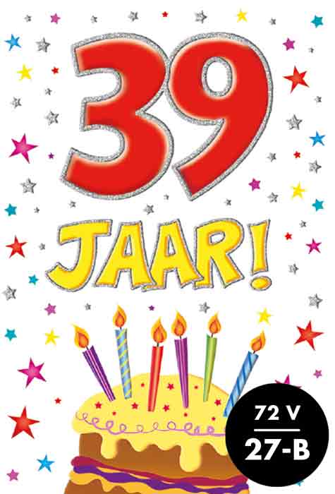 Artige | Wenskaart That Funny Age 39
