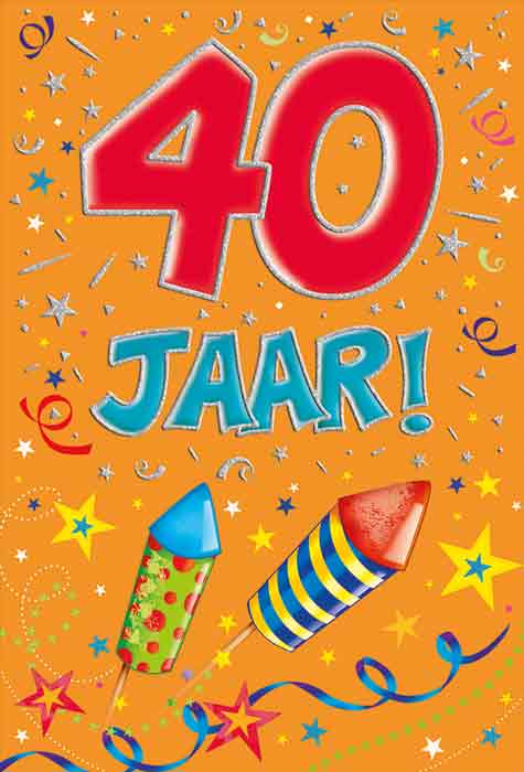 Artige | Wenskaart That Funny Age 40
