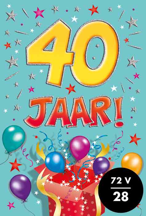 Artige | Wenskaart That Funny Age 40