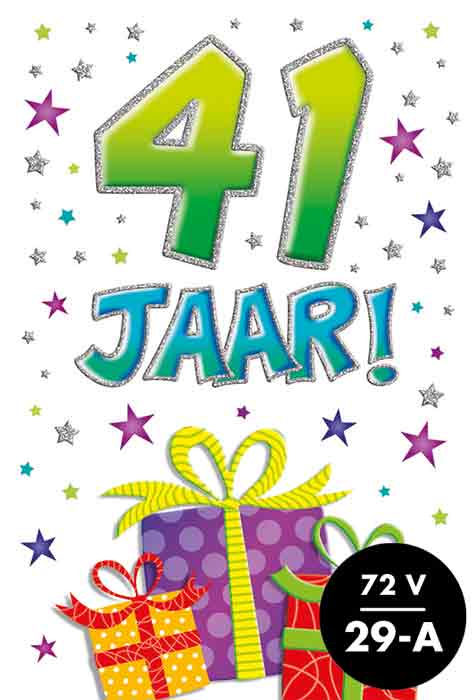 Artige | Wenskaart That Funny Age 41