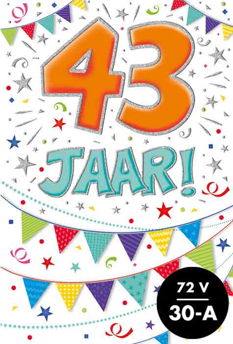 Artige | Wenskaart That Funny Age 43