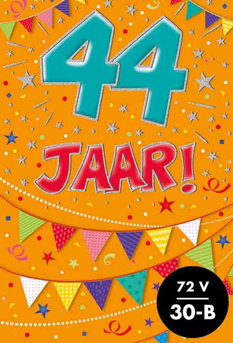 Artige | Wenskaart That Funny Age 44