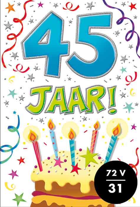 Artige | Wenskaart That Funny Age 45