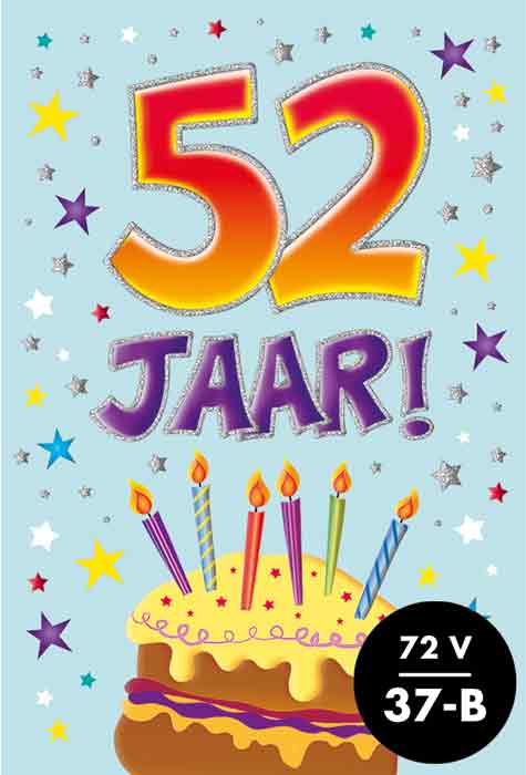 Artige | Wenskaart That Funny Age 52