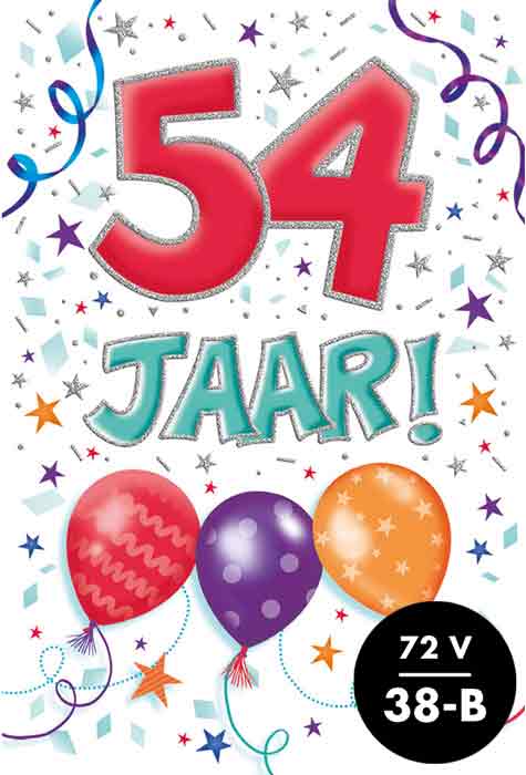 Artige | Wenskaart That Funny Age 54