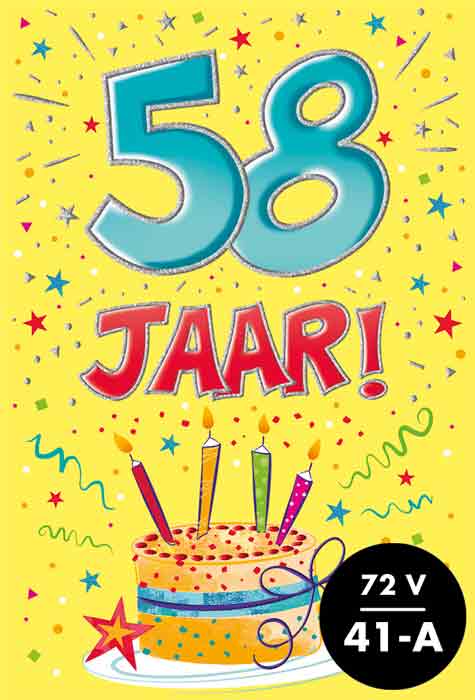 Artige | Wenskaart That Funny Age 58
