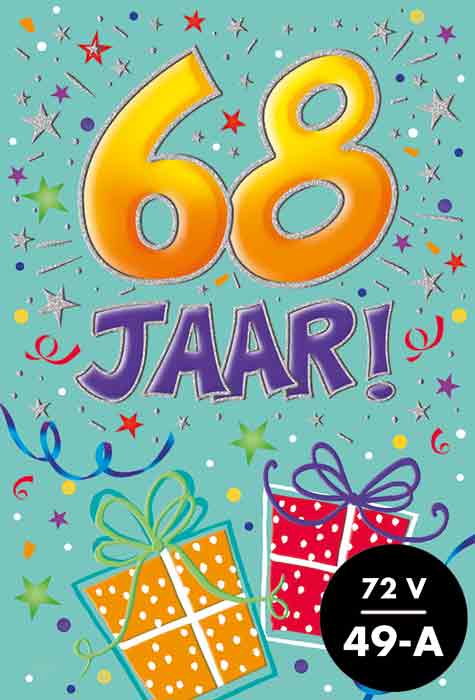 Artige | Wenskaart That Funny Age 68