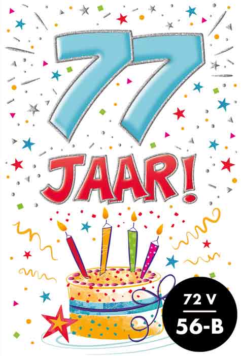 Artige | Wenskaart That Funny Age 77