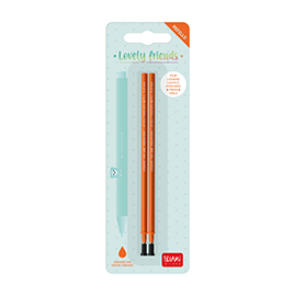 Legami | Balpen Vulling Lovely Friends Orange 2-pack