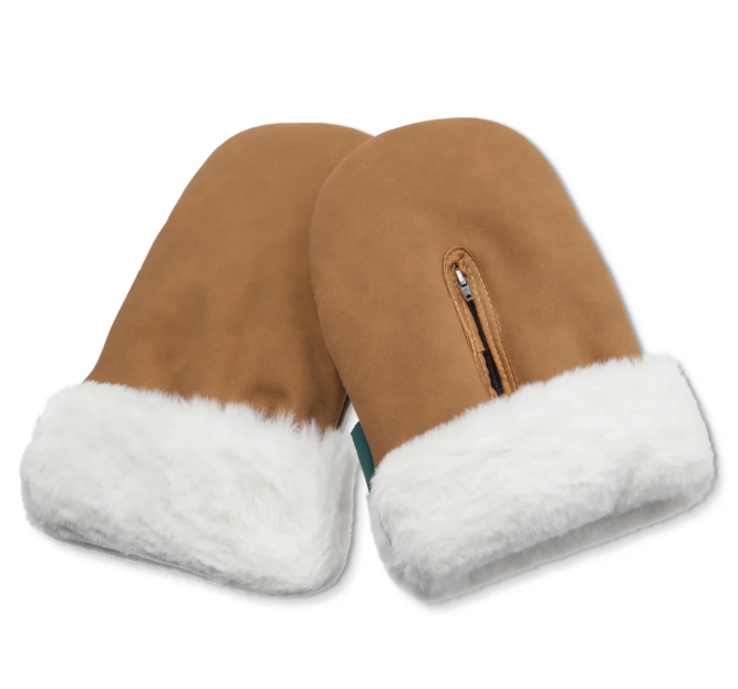 Kong.Walther | Handschoen vr Wandelwagen Osterbro Glove Faux Suede Brown