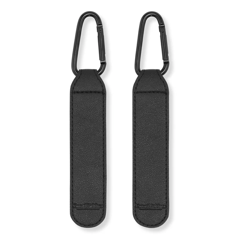 Kong.Walther | Tassenhaak Leder Black