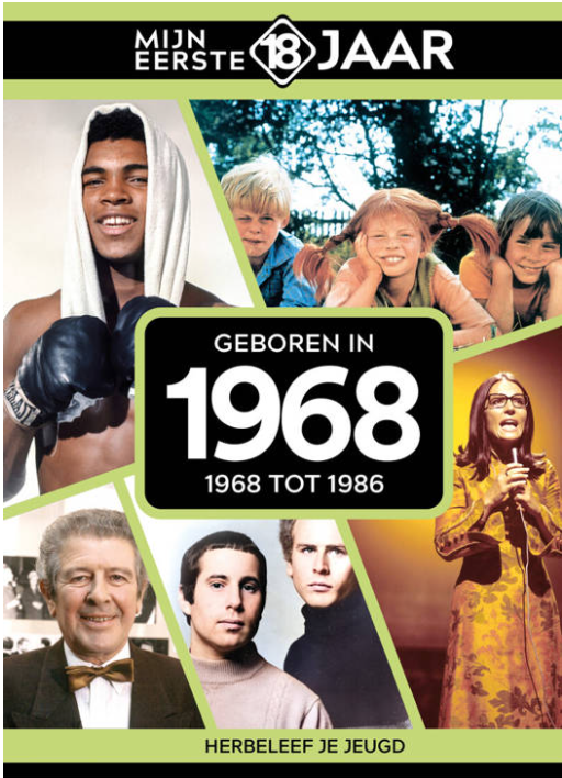 Boek Mijn eerste 18 jaar - 1968