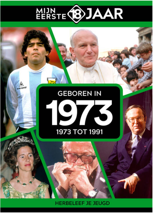 Boek Mijn eerste 18 jaar - 1973
