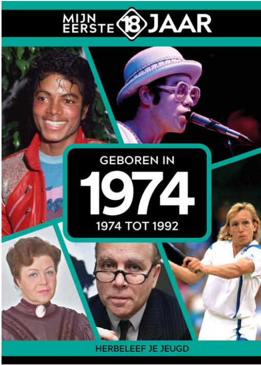 Boek Mijn eerste 18 jaar - 1974