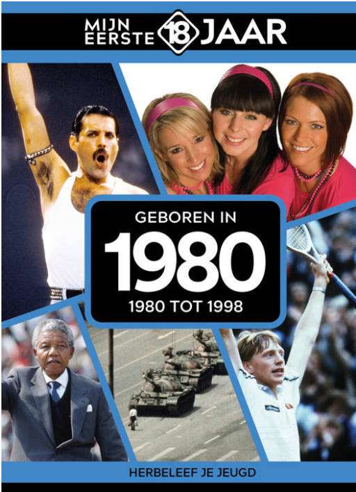 Boek Mijn eerste 18 jaar - 1980