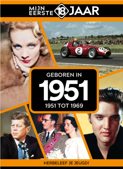 Boek Mijn eerste 18 jaar - 1951