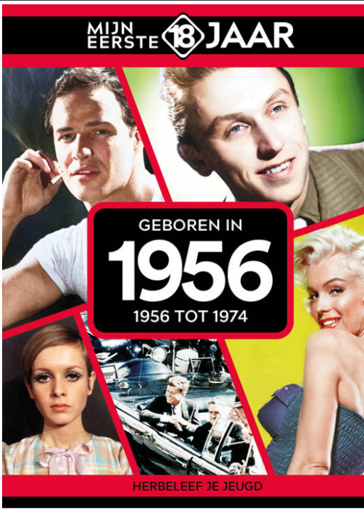 Boek Mijn eerste 18 jaar - 1956