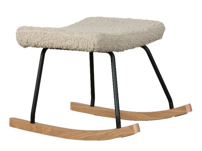 Quax | Voetenbank Chair de Luxe Boucle Sheep