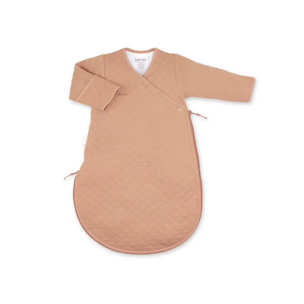 Bemini | Slaapzak Pady Quilted 1.5TOG Beige Jersey 0-1M