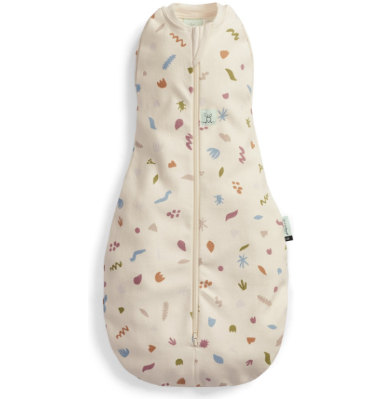 SLAAPZAK, 76cm, ZM, 0.2TOG, bloom, swaddle Bag , bio katoen|bamboe 