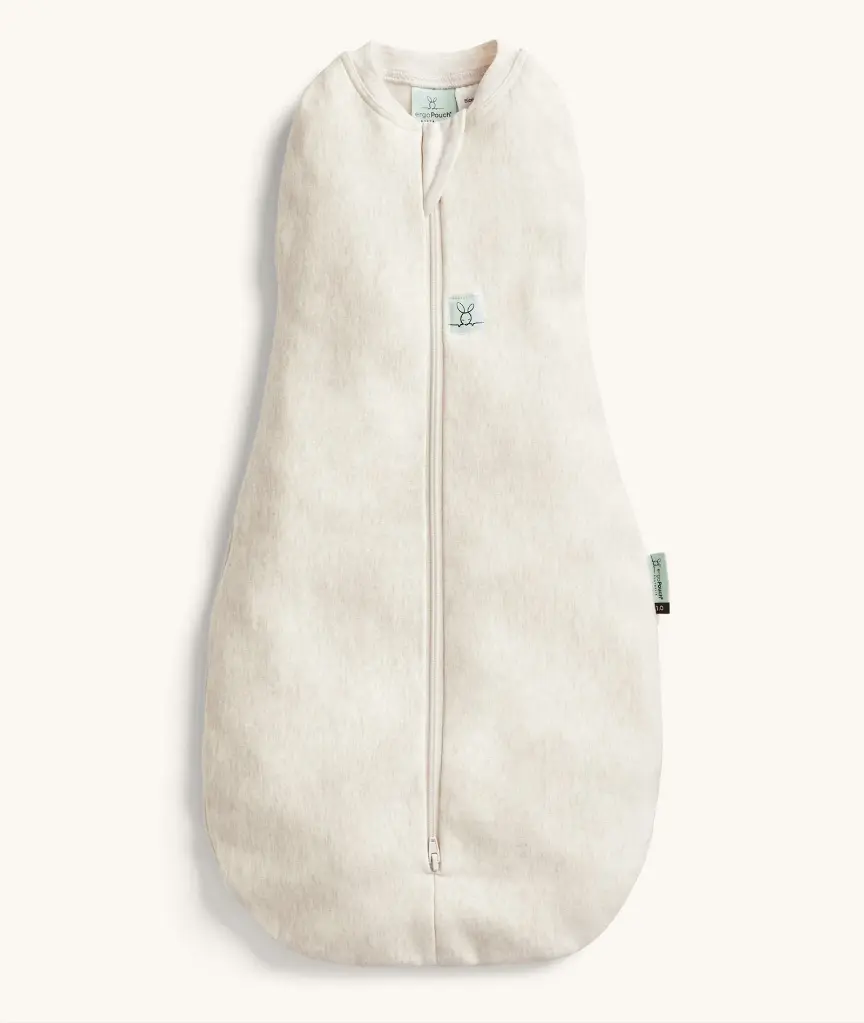 SLAAPZAK, 60cm, ZM, 0.2TOG, oatmeal, swaddle Bag , bio katoen|bamboe