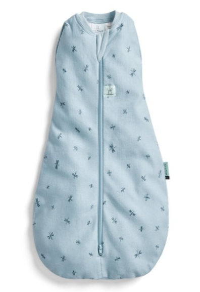 SLAAPZAK, 60cm, ZM, 0.2TOG, dragonflies, Cocoon Swaddle Bag, Warm Pouch, bio katoen 
