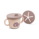 Done By Deer | DRINKBEKER, 215 ml, Foodie Spout/Snack Cup, Wally, powder, PP, handvatten, drinktuit, 1 stuk(s), 24