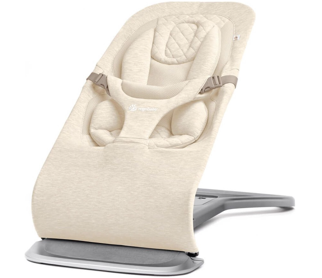 RELAX, Evolve, cream, bekl. katoen/polyester, max. 13kg., schommelstand, opvouwb., rug verstelb. met verkl.