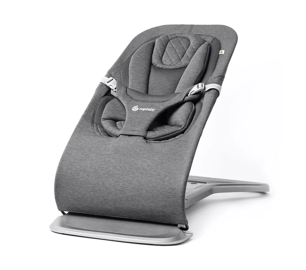 RELAX, Evolve, Charcoal grey, bekl. katoen/polyester, max 13kg, schommelst. opvouwb., rug verstelb. met verkleink