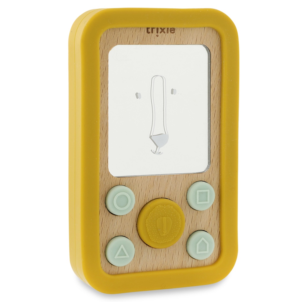 Trixie | Mutimedia Mr. Lion Mobiel Hout/Siliconen Geel 