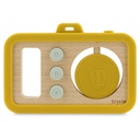 Trixie | Camera Mr. Lion Hout/Siliconen Geel