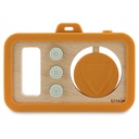 Trixie | Camera Mr. Fox Hout/Siliconen Oranje
