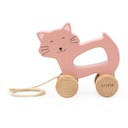 Trixie | Trekfiguur Mrs. Cat Hout Roze