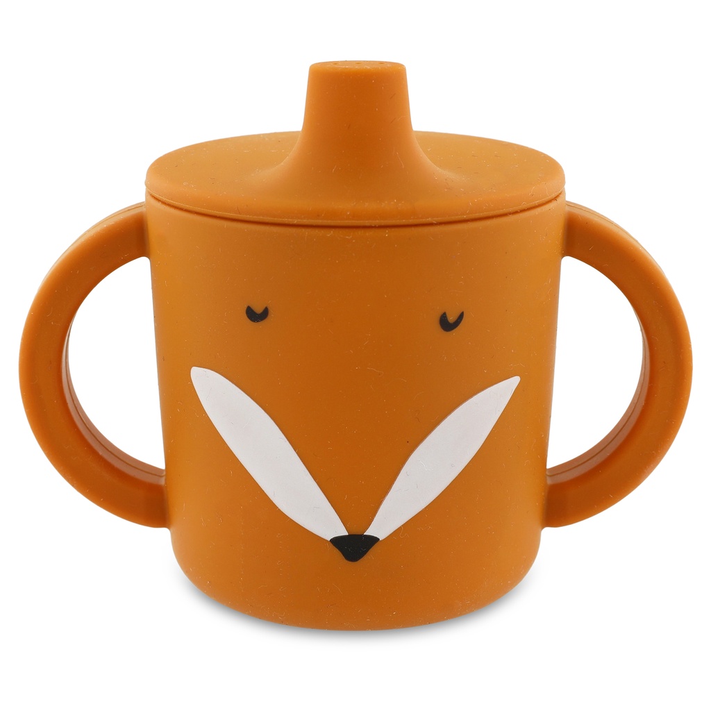 Trixie | Drinkbeker Mr. Fox Siliconen Tuitbeker Oranje 200ml