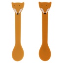 Trixie | Lepel Mr. Fox Siliconen Oranje 2-Pack  
