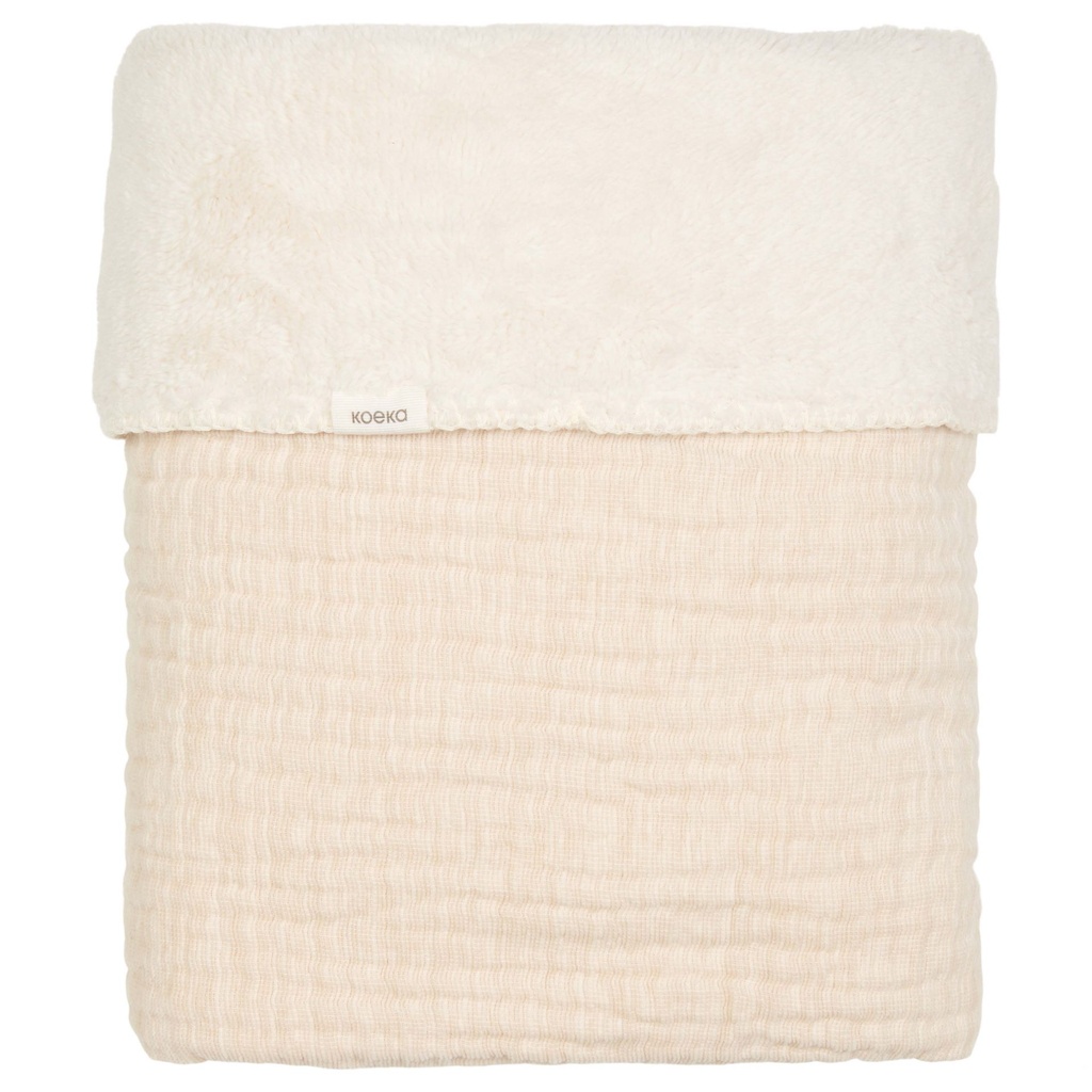 Koeka | Ledikantdeken teddy Rivoli Warm White