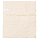 Koeka | Deken Wieg Lace Elba Natural 75x100cm