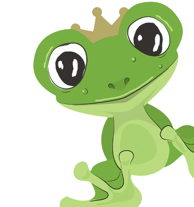 Servetten Silhouette - Frog Prince Airlaid 33 x 33 cm