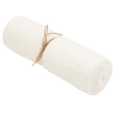 Timboo | Handdoek Large Bamboe Daisy White Wit 74x110cm 