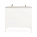 Quax | Commodeverdieper Ashi Clay Grijs/Bruin 96x8x70,5cm