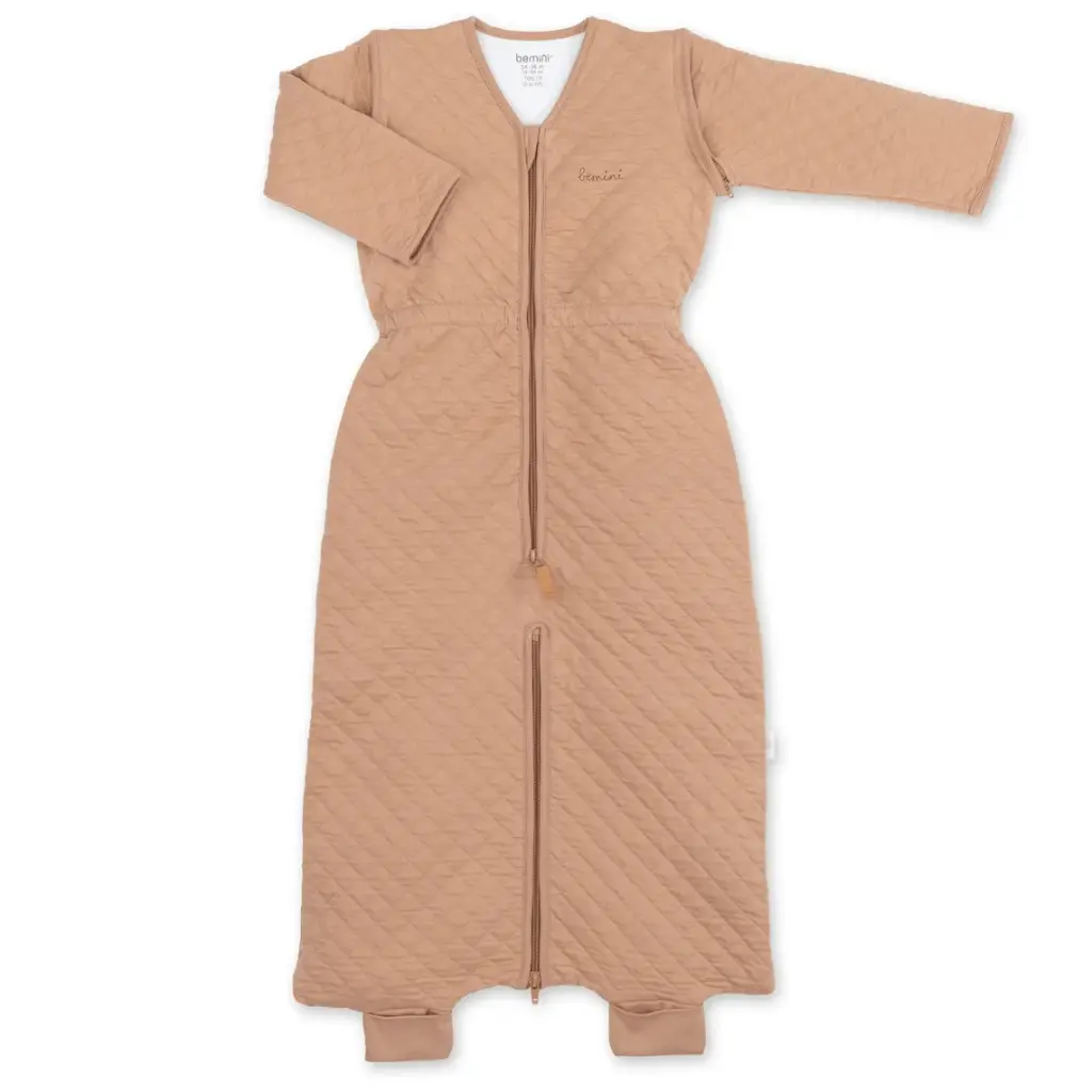 Bemini | Slaapzak 1,5 TOG pady quilted beige jersey 24-36 M