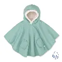 Bemini | Poncho Outdoor Teddy Waterdicht Sage 9-36m