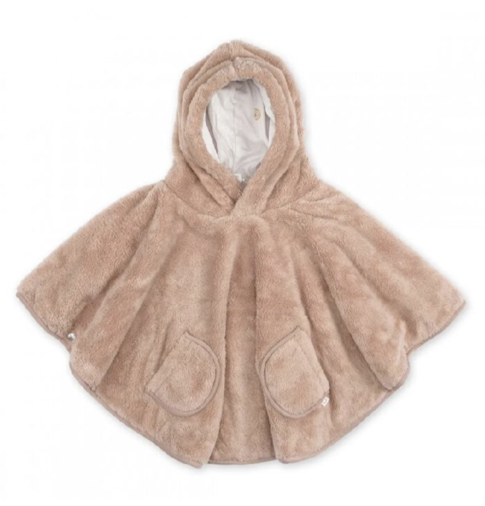 Bemini | Poncho softy teddy natural 9-36 M
