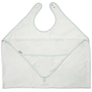 Timboo | Badcape Cuddle Towel Bamboe Riviera Blue 94x104cm