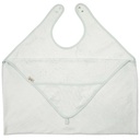 Timboo | Badcape Cuddle Towel Bamboe Riviera Blue 94x104cm