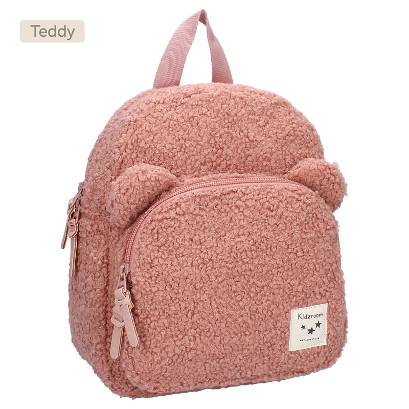 Kidzroom | Rugzak Porto Beary Excited Pink Roze