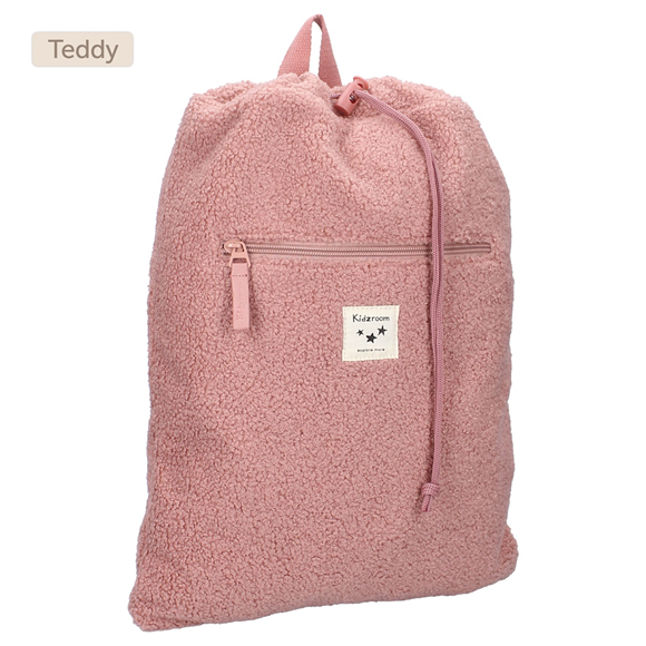 Kidzroom | Turnzak Prague Teddy in Town Pink Roze