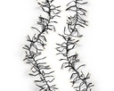 VERLICHTING, Cluster Twinkle, outdoor, 448 leds: warm wit, zwart snoer, 4.2 m 5 m aanloopsnoer, 8 functies, adapte