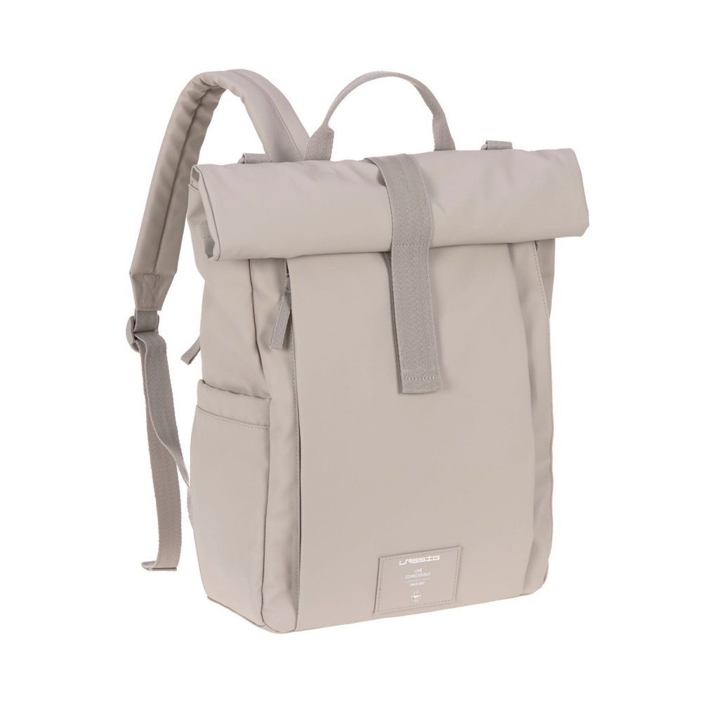 Laessig | Verzorgingstas Rolltop Up Backpack Taupe